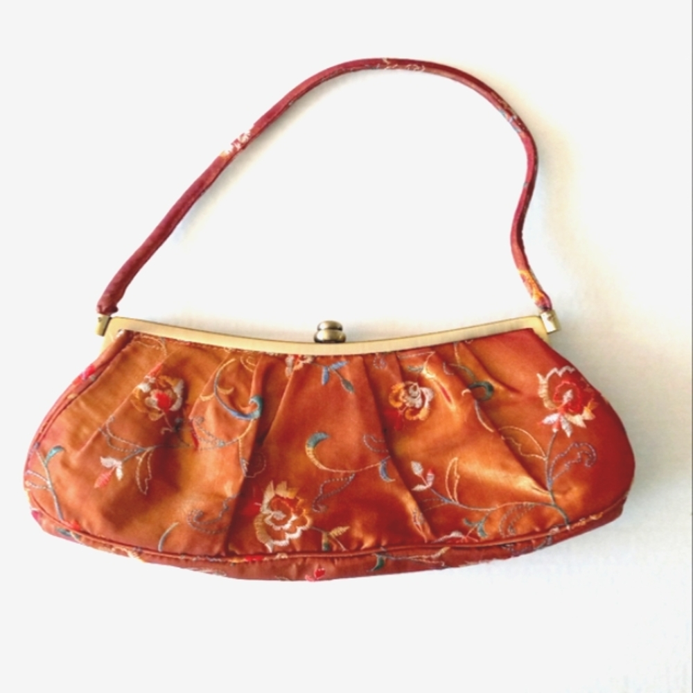 Vintage Handmade Sasha beaded sequin embroidered handbag